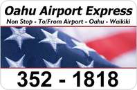 oahu airport express logo